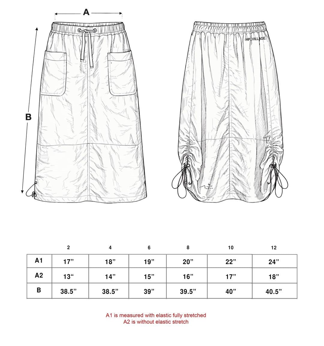 HP MAXI SKIRT