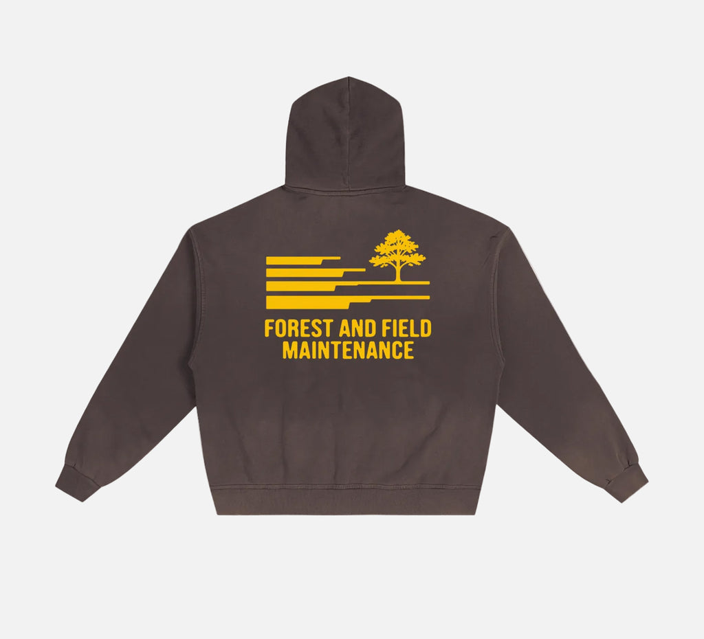 F&F MAINTENCE ZIP HOODIE